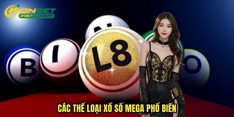 Đa dạng biến thể thú vị từ xổ số Mega